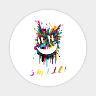 Smile and spread joy around you, Smiles are Contagious Magnet